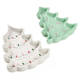 Hallmark Christmas Tree Nesting Serving Trays, Set of 2