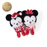 Hallmark Hallmark & Disney Holiday Ever After Mickey and Minnie Magnetic Plush Pair, 4.5" H