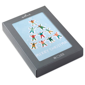 Hallmark Snow Angel Tree Boxed Christmas Cards Pack