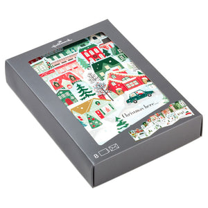 Hallmark Multipanel City Homes Boxed Christmas Cards Pack