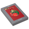 Hallmark Flower Ornament Red and Green Boxed Christmas Cards