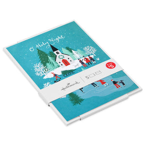 Hallmark Simple Church and Town Packaged Christmas Cards