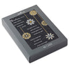 Hallmark Foil Ornaments on Black Boxed Christmas Cards Pack