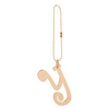 Gold Monogram Anywhere Charm - Y