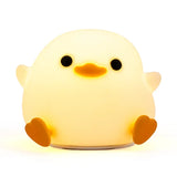Soft and Squishy Color Changing Silicone Nightlight Chick 5"