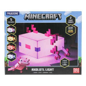 Minecraft Axolotl Color Changing Light