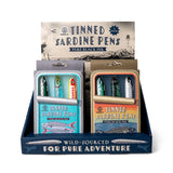 Tinned Sardine Set of 3 Fish Shaped Pens with Black Ink