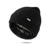 Silky Satin Lining Knit Beanie Hat