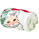 Hallmark Holiday Vintage Santa Throw Blanket, 48x56