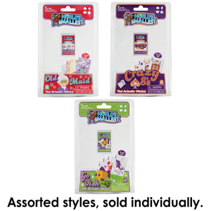 World's Smallest Classic Card Games - Crazy 8, Go Fish, Old Maid