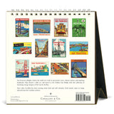 Vintage San Francisco Art 2027 Easel Desk Calendar