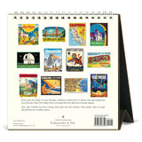 California Destinations Vintage Art 2027 Easel Desk Calendar