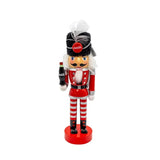 10" Coca Cola Nutcracker with Stripe Pants Statue