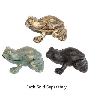 Frog Cast Iron Key Finder 4.3"