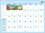 Disney Dreams Collection by Thomas Kinkade Studios: 12-Month 2026 Monthly Pocket Planner Calendar