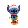 5" Disney Stitch with Santa Hat and Christmas Lights Nutcracker