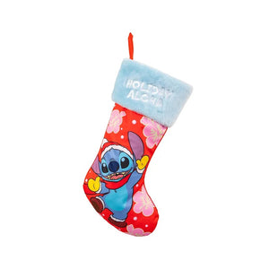 19" Disney Stitch Holiday Aloha Stocking