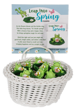 Leap into Spring Frog Token Charm