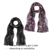 70" Glow in the Dark Skeleton Scarf