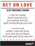 Slot Machine Bet on Love Token Charm