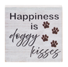 Happiness is My Doggy Kisses Mini Block Sign 2.5"