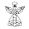 Celtic Blessings Angel Token Charm