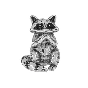 The Clever Raccoon Token Charm 1"