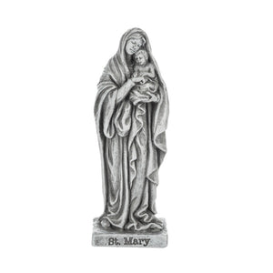 Patron Saint Mary with Child Figurine 4.5"