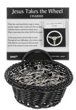 Jesus Takes the Wheel Token Charm