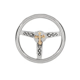 Jesus Takes the Wheel Token Charm