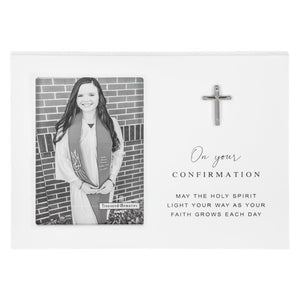 On Your Confirmation May the Holy Spirit Light Your Way Frame