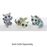 Magical Little Dragon with Garden Critter Shelfsitter Figurine 3"