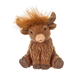The Happy Little Highland Cow Token Charm 1.5"