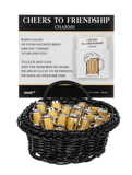 Cheers to Friendship Metal Beer Stein Token Charm 1.125"