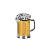 Cheers to Friendship Metal Beer Stein Token Charm 1.125"