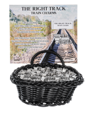 The Right Track Token Train Charm 1"