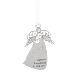 Grandma I am blessed to have you Metal Ornament 3"