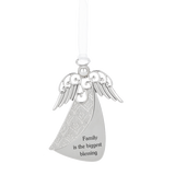 Family is the biggest blessing Metal Ornament 3"