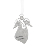 You bring me peace Metal Ornament 3"