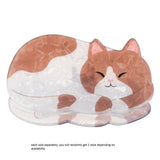 Cat Cafe Hair Clip 3"