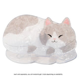 Cat Cafe Hair Clip 3"