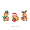 3" Dressed Up for the Holidays Christmas Capybara Figurine