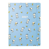 Snoopy Happy Day Poses 2027 18-Months Planner
