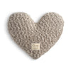 Taupe Giving Heart Weighted Pillow