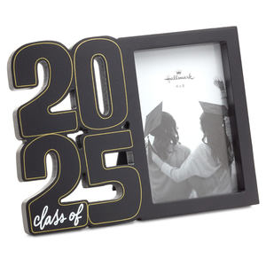 Hallmark Class of 2025 Graduation Sculpted Picture Frame, 4x6