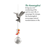 Hummingbird Wishing Thread Eternity Crystal Ball Prism Rainbow Maker