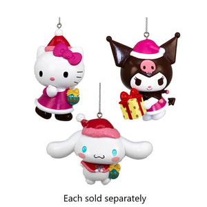 3.5" Hello Kitty, Cinnamoroll, or Kuromi Ornament