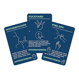 How to Swear in ASL Sign Language 100 Card Pack