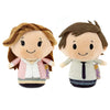 Hallmark itty bittys® The Office Jim and Pam Plush, Set of 2