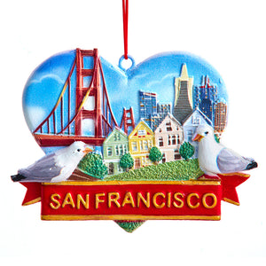 San Francisco Landmark Ornament